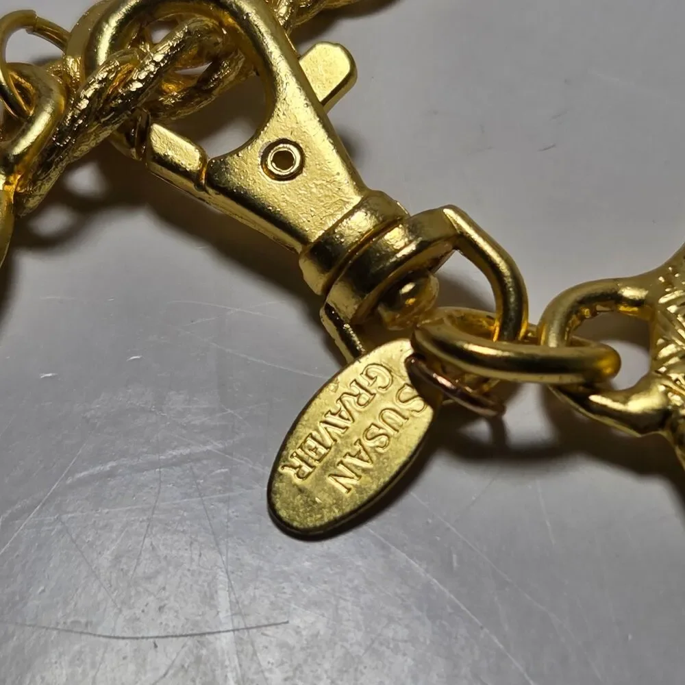 Gold Multi-Chain Decorative Belt